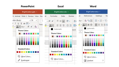 How To Consistently Brand Powerpoint Excel And Word Documents