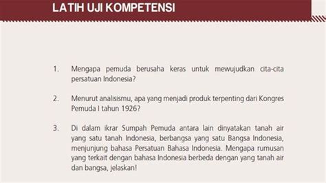 Kunci Jawaban Sejarah Indonesia Kelas 11 SMA MA Halaman 219 Latih Uji