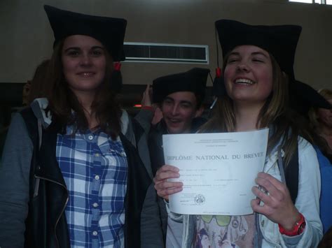 Guilherand Granges Remise de diplômes au collège Charles de Gaulle