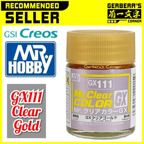 Jual Mr Color Gx111 Clear Gold Cat Lacquer Thinner Mr Hobby Cat Gundam