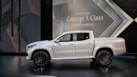 Debüt Mercedes Benz Concept X Class Erste Livebilder Vom Mercedes Concept X Class