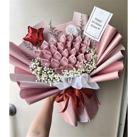 Jual Buket Wisuda Ulang Tahun Buket Bunga Bouquet 100 Shopee Indonesia