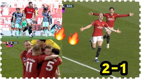 Match Highlights Man United Vs Brentford Scott Mctominay Brace