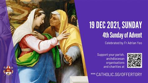 Catholic Sunday Mass Today Live Online 4th Sunday Of Advent 2021 Youtube