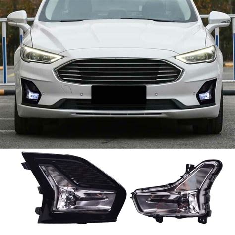 Front Fog Light Bumper Lamp LED Light Refit 2019 2020 For Ford Mondeo