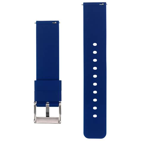 Silicone Rubber Watch Strap Blue