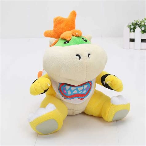 10pcs New Super Mario Bros 7 Bowser Soft Plush Stuffed Figure Toys