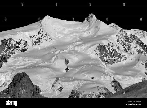 The Second Highest Mountain In Western Europe The Monte Rosa In
