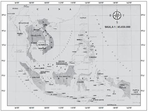 Iklim Dan Peta Letak Geografis Asia Tenggara Beserta Negara Negara Yang