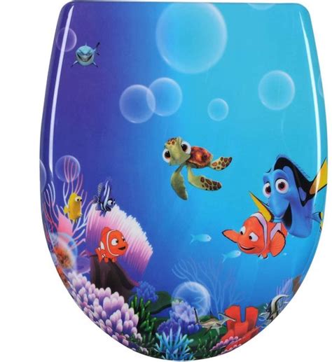 Si Ge De Toilette Duroplast Goldfish Cartoon Avec Abaissement