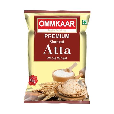 Mp Sharbati Wheat Atta Packaging Size 25 Kg Packaging Type Plastic