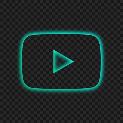 HD Black Outline Round Youtube YT Logo Icon PNG Citypng