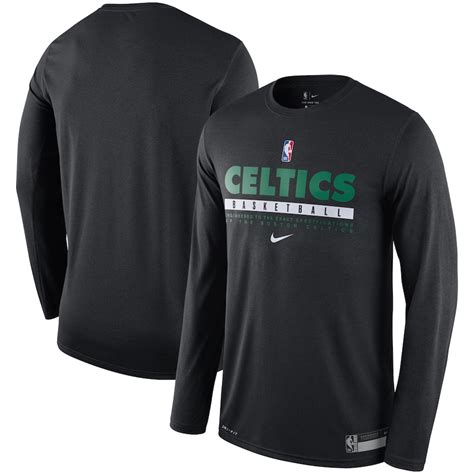 Men's Nike Black Boston Celtics Essential Practice Legend Performance ...