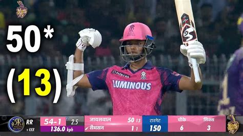 Yashasvi Jaiswal Fastest In Just Balls In Ipl History Jaiswal