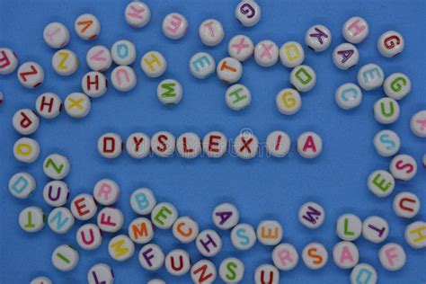 Concept De Fond De Dyslexie Image Stock Image Du Affiché Mélangé 39829935