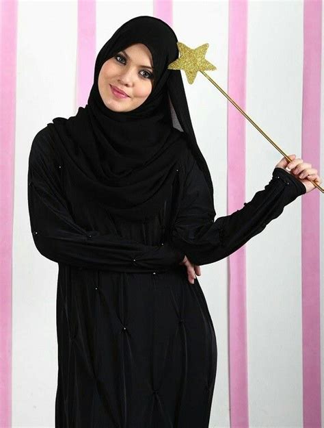 Jubah Abaya Hitam Kosong Abaya Nun Dress Jubah Plain Dresses