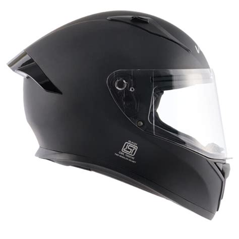 Vega Bolt Matt Black Arihant Helmets