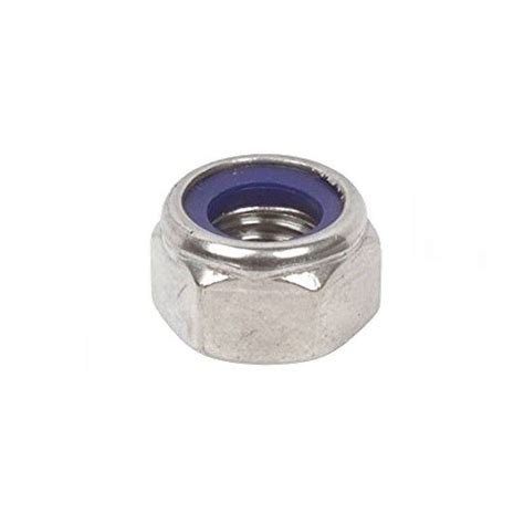 Stainless Steel Nylon Lock Hex Nut M6