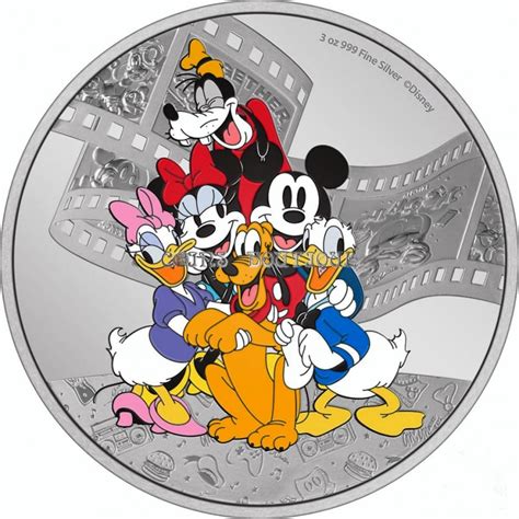 3 oz Mickey Mouse silver coin | Coins Boutique