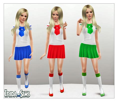 Irida-Sims: School uniform