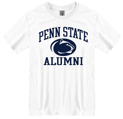 Penn State Nittany Lions White Alumni T Shirt Nittany Lions Psu