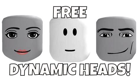 Free Items How To Get 3 Dynamic Heads Roblox Youtube