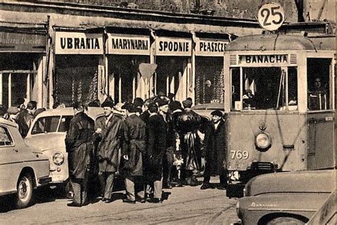 Warszawa Tramwaj Linii Na Ul Targowej Fot J Zef Kicman