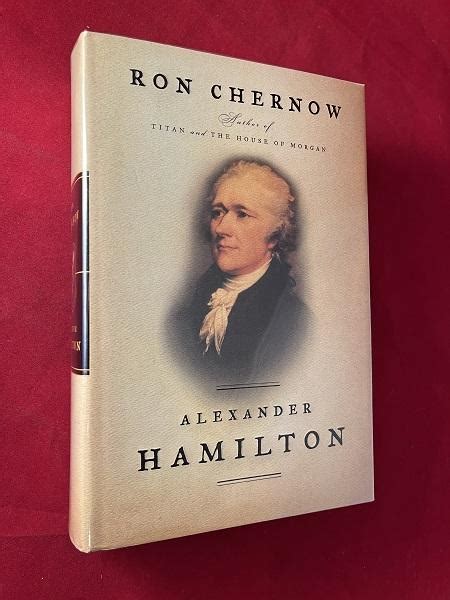 Alexander Hamilton Signed St Printing By Biography Chernow Ron