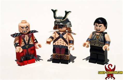 Lego Mortal Kombat Daegon Shao Kahn And Taven By Saber Scorpion On