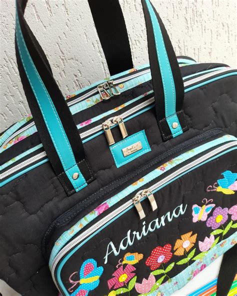 Bolsa Bolsa 3 Divisões Com Alça Transversal Jardim Elo7