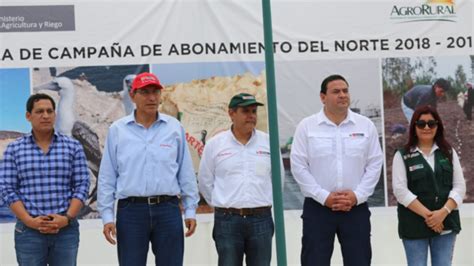 Presidente Martín Vizcarra Dio Inicio A Campaña De Abonamiento En El Norte En Beneficio De