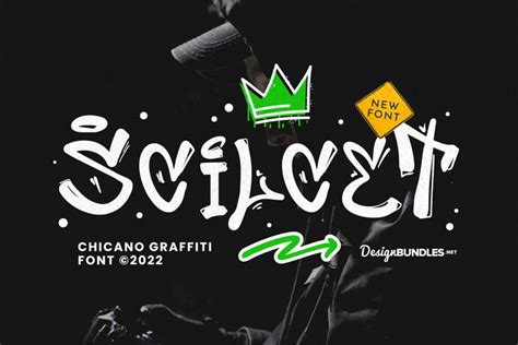 Scilcet - Chicano Graffiti Font