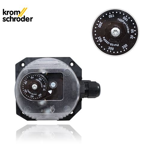 Dl K W Pressure Switch Kromschroeder Gas Pressure Switch