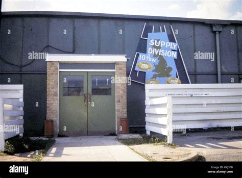 RAF Alconbury - Base Supply Stock Photo - Alamy