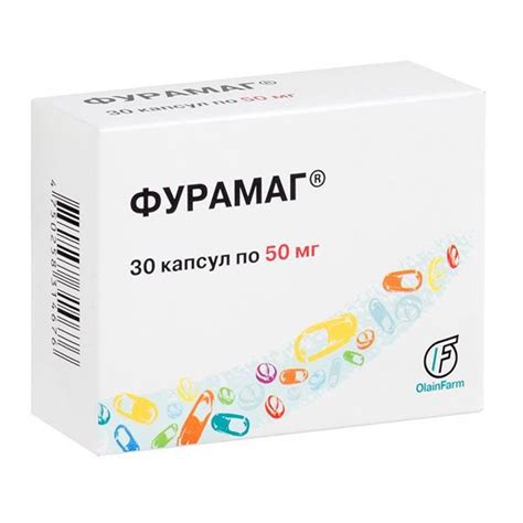 Фурамаг капс.50 мг №30 / Олайнфарм Латвия - Fam.Alliance