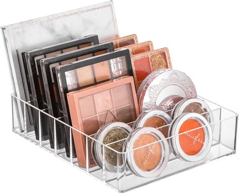 Eyeshadow Makeup Palette Organizer Acrylic Clear Cosmetic Palette