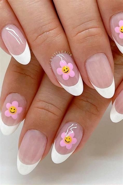 Pin on Uñas Short acrylic nails French tip nail designs Nail designs