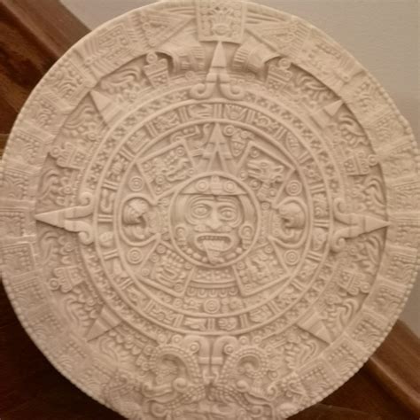 Artesanias Finas Yagul Wall Decor Mayan Sun Calendar Aztec