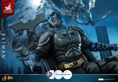 Hot Toys Reveals New Christian Bale Batman Action Figure With A Blue And Grey Suit GeekTyrant