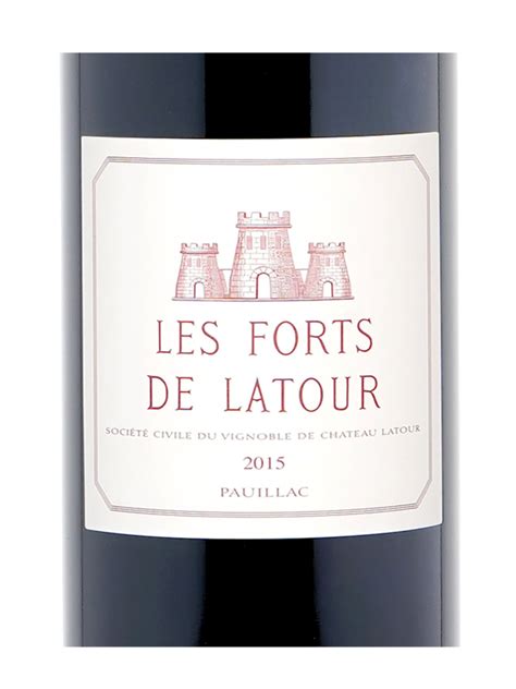 Les Forts De Latour 2015 Ex Ch W Box The Oaks Cellars