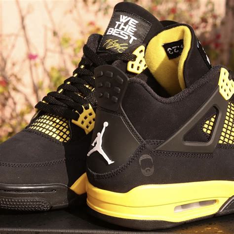 Dj Khaled X Air Jordan 4 Thunder Pe Nice Kicks