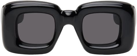 Loewe Black Inflated Sunglasses Ssense Canada