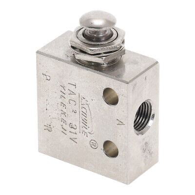 Pneumatic Valves - Push Button Valve