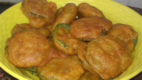 Ghosalyachi Bhaji घोसाळ्याची भजी Turai Pakora Ridge Gourd Pakoda