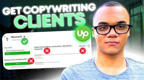 Upwork Profile Review How To Get More Copywriting Clients On Upwork