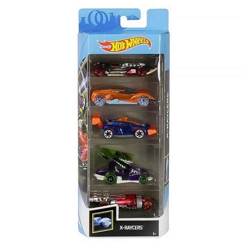 Hot Wheels darabos kisautó készlet X Raycers Gyerekajándék