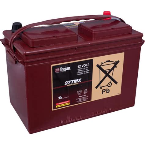 Trojan Tmx V Ah Deep Cycle Batterie