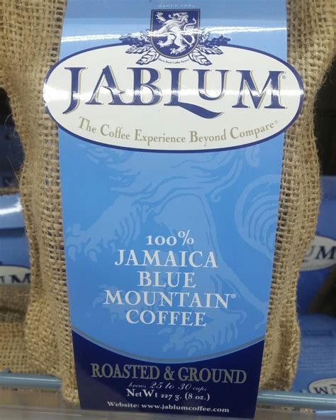 Jablum Jamaican Blue Mountain Coffee Roasted Ground Coffee X