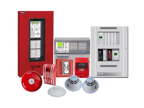 M S Body White Fire Monitoring Alarm System At Piece In