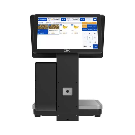 Dual Screen Retail Pc Pos Ai Cash Register Scale Powered Android